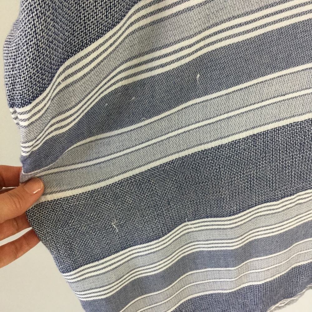 Rails Lily Athens stripe lace up tunic top - Picture 5 of 8